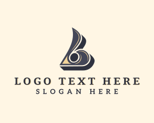 Vintage - Studio Brand Letter L logo design
