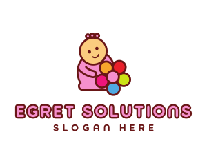 Kids Birthday Party logo design