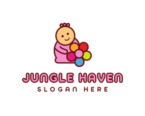 Kids Birthday Party logo design