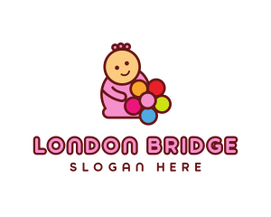 Kids Birthday Party logo design