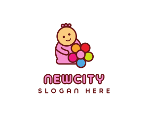 Kids Birthday Party logo design