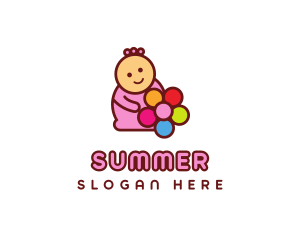 Kids Birthday Party logo design