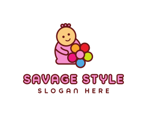 Kids Birthday Party logo design