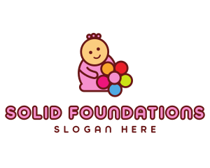 Baby Boutique - Kids Birthday Party logo design