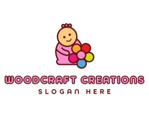 Kids Birthday Party logo design