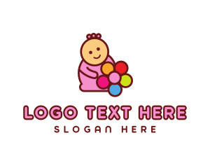 Kids Birthday Party Logo