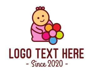 Pediatrician - Kids Birthday Party logo design