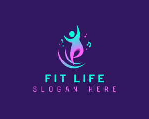 Dance Fitness Studio logo design