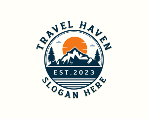 Trekking Valley Travel Adventure Logo