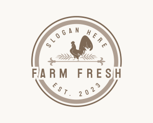 Poultry Chicken Farm logo design