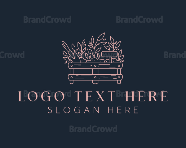 Landscaping Plant Gardening Logo