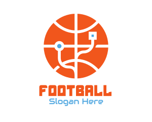 Team - Electronic Basketball Technology logo design