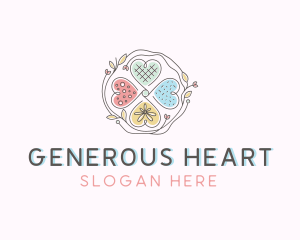 Sweet Heart Cookies logo design