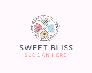 Sweet Heart Cookies logo design