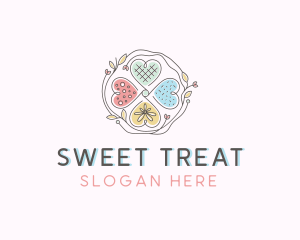 Cookies - Sweet Heart Cookies logo design