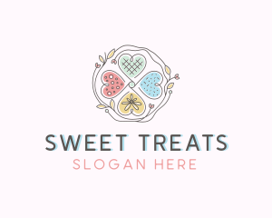 Cookies - Sweet Heart Cookies logo design