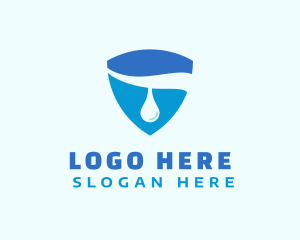 Water Supply - Water Shield Sanitizer logo design