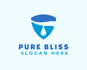 Water Shield Sanitizer logo design