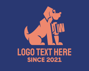 Mutt - Dog Camera Surveillance logo design
