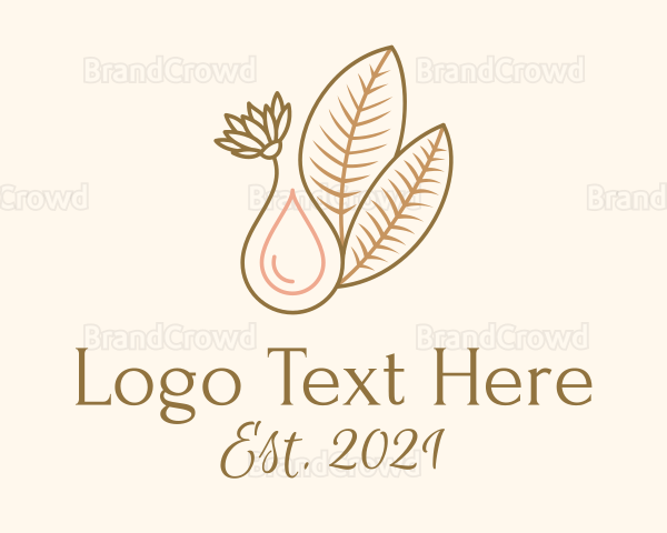 Leaf Flower Essence Oil Logo