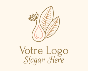 Leaf Flower Essence Oil Logo