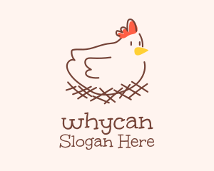 Chicken Hen Poultry  Logo