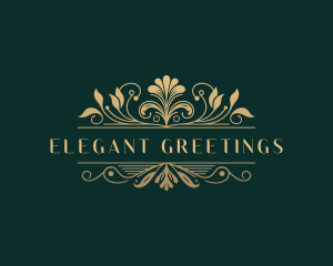 Elegant Floral Salon logo design