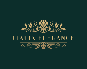 Elegant Floral Salon logo design