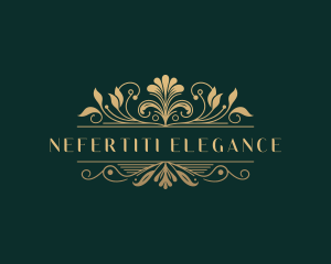 Elegant Floral Salon logo design