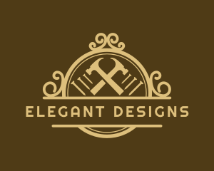 Ornate - Ornate Hammer Carpentry logo design