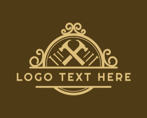 Build - Ornate Hammer Carpentry logo design