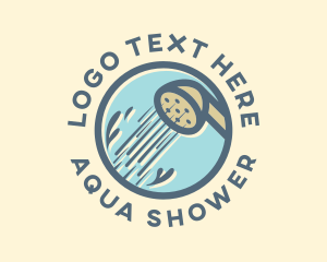 Shower - Water Shower Bath logo design