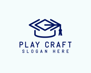 Media Play Graduation logo design