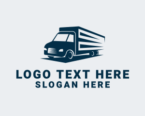 Tow Truck - Logistics Vehicle Truck logo design