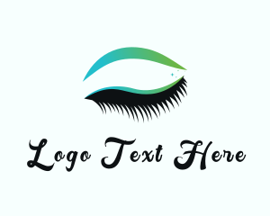 Beauty Vlogger - Eyelash Perm & Threading logo design