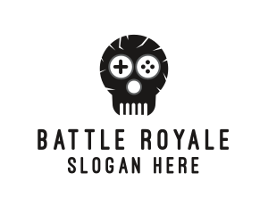 Fortnite - Game Skull Console logo design