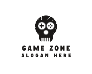 Game Skull Console logo design