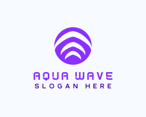 Digital Tech Waves logo design