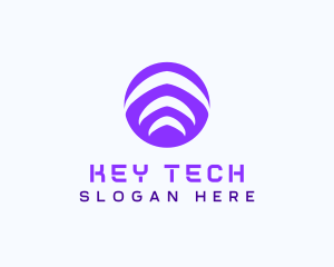 Digital Tech Waves logo design