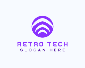 Digital Tech Waves logo design