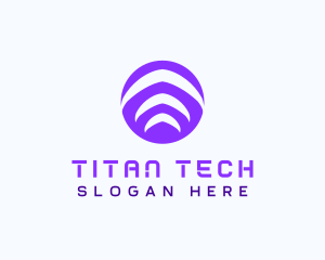 Digital Tech Waves logo design