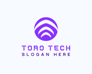 Digital Tech Waves logo design