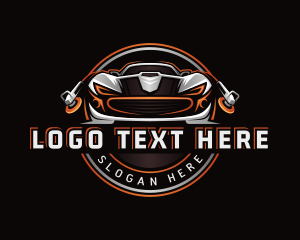 Garage - Restoration Detailing Car Polish logo design