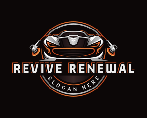 Restoration - Restoration Detailing Car Polish logo design