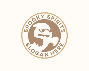 Spirit Ghost Spooky logo design