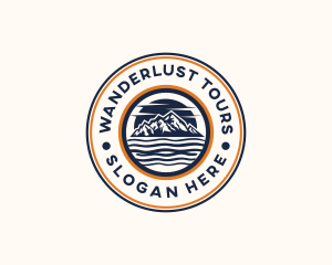 Mountain Waves Resort logo design