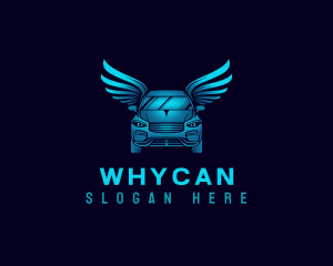 Automotive Garage Wings Logo