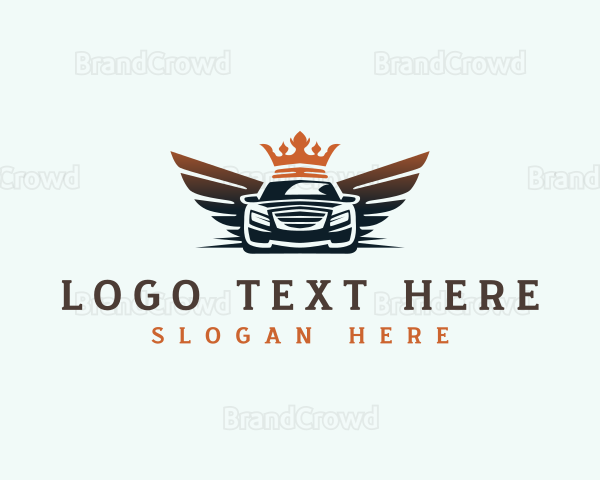 Car Luxury Wing Logo