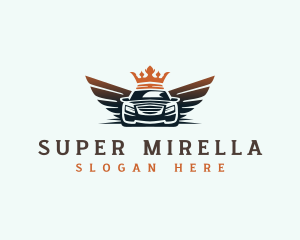 Detailing - Car Luxury Wing logo design