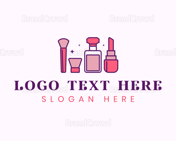 Cosmetics Glam Beauty Logo